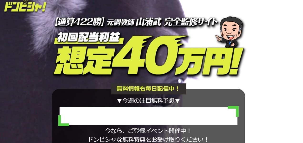 【タイアップ記事】管理人の予想サイトレビュー【ドンピシャ】