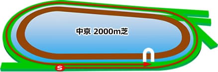 中京競馬場 芝2000m